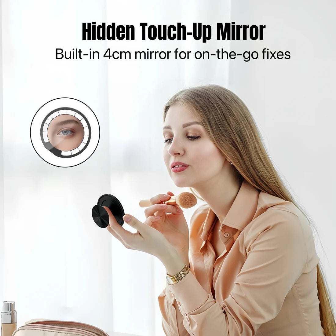 FlexiSnap 360™ – Magnetni Držač, Postolje i Ogledalo u Jednom