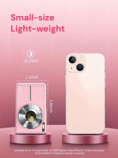 Pixora 44 – Retro Digitalna Kamera za Vlogove i Kreativne Priče