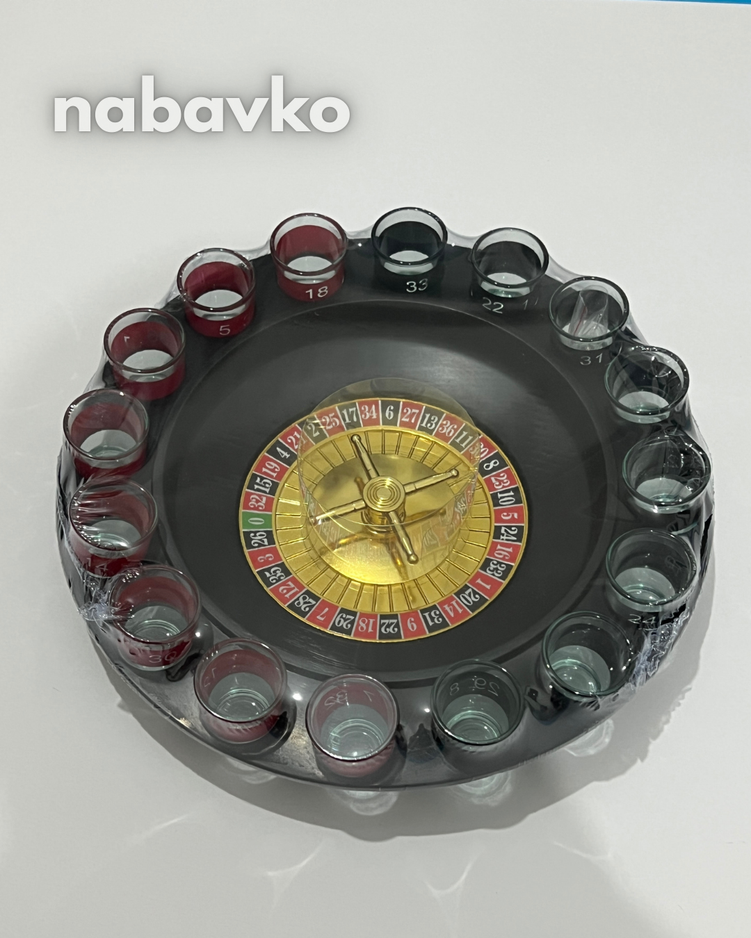 Nabavko Party Rulet za Piće™ – Drinking Game Set
