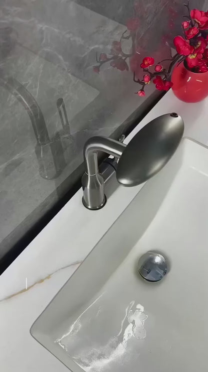 AquaLux 4u1 Premium Slavina za Kupatilo – Nerđajući Čelik sa Spa Efektom