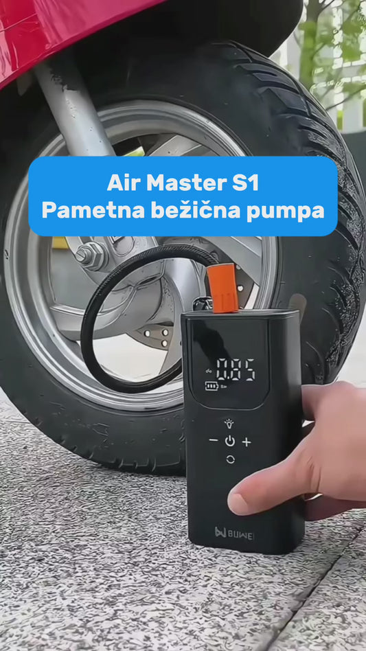 AirMaster S1 – Pametna bežična pumpa za gume i sve vrste vozila
